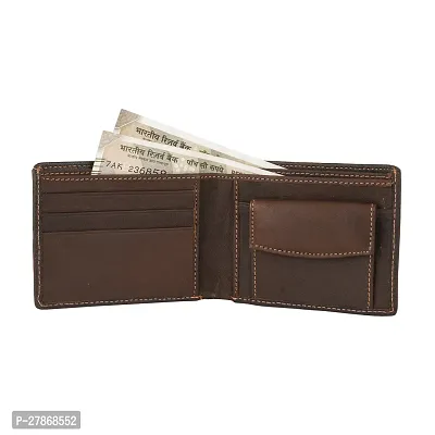 Casual Trendy Men's Brown Wallet-thumb0