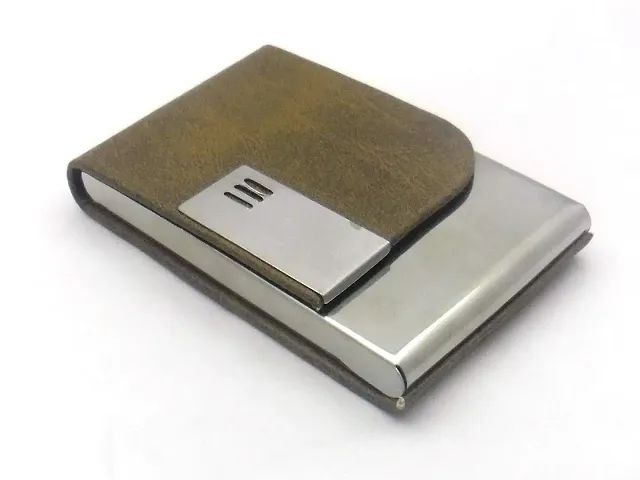 Stylish Metal Card Holder