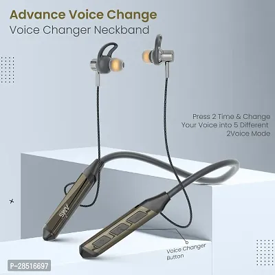 Modern Wireless Bluetooth Neckband with Mic-thumb5