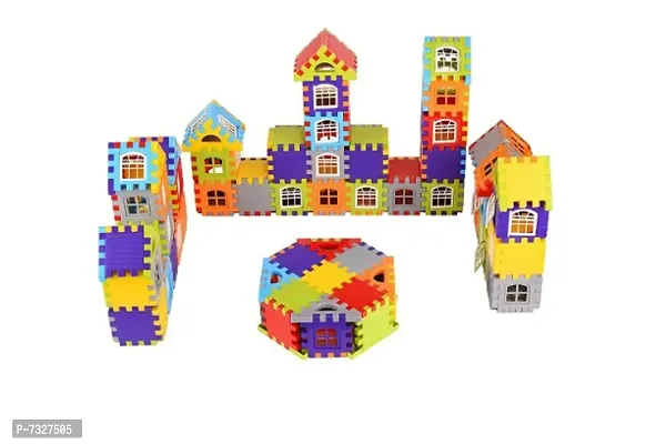 House Building Blocks Puzzles Set Construction Toys for 5+ Years Kids,Boys,Children House Building Blocks 108-PCS-thumb2