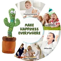 Talking Cactus Baby Toys for Kids Dancing Cactus Toys Can Sing Wriggle &amp; Singing Recording Repeat What You Say Funny Education Toys for Children Playing Home Decor Items for Kids-thumb2