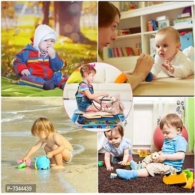 Baby Kids Water Play Mat Toys Inflatable Tummy Time Leakproof Water Play Mat, Fun Activity Play Center Indoor and Outdoor Water Play Mat for Baby-thumb3