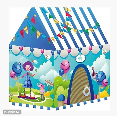 Circus Tent House Jumbo Size Extremely Light Weight , Water Proof Kids Play Tent House for 10 Year Old Girls and Boys-thumb0
