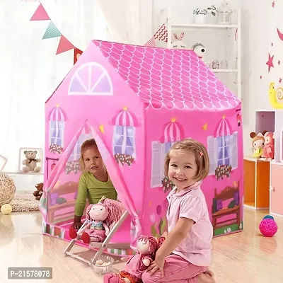 Jumbo Size Light Weight Kids Play Tent House for 3-13 Year Old Kids Girls and Boys-thumb4