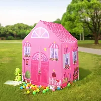Playhouses Tent for Kids OutdoorIndoor Play Tent House for Kids 5 YrsAbove Water Extremely Light Weight Big Size Play House for GirlsBoys,Multicolor, Tent House Theme-thumb2