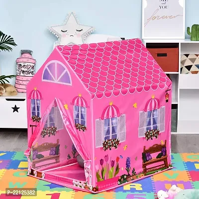 Hut Theme Kids Toys Jumbo Size Play Tent House for Boys and Girls (Pink)