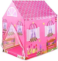 Hut Theme Kids Toys Jumbo Size Play Tent House for Boys and Girls (Pink)-thumb3