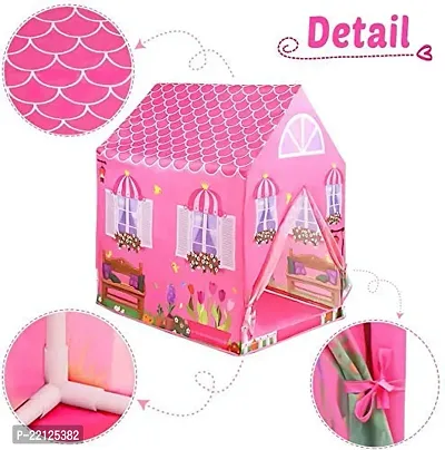 Hut Theme Kids Toys Jumbo Size Play Tent House for Boys and Girls (Pink)-thumb2