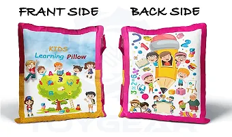 Learning Cushion Pillow Book for Kids | Includes English and Hindi Numbers, Animal Names-thumb4