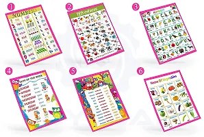 Learning Cushion Pillow Book for Kids | Includes English and Hindi Numbers, Animal Names-thumb1