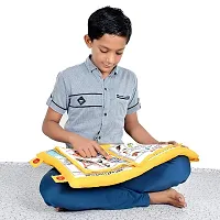 Sarting 14 Side Learning Pillow Book for Kids, Sitting Washable Kids Sleeping Pillow with Numeric, Alphabet, Vehicle Fruits, Indian State Educational with Fun Purpose-thumb4