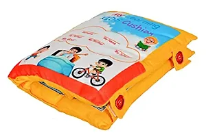 NEW Baby Learning Cushion Soft Pillow Cum Book with English and Hindi Alphabet, Color Name, Shape, Days, Week and Year, Body Parts Learning Cushion Book, Learning Experience for Kids-thumb3