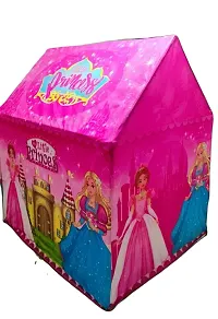 Princess Theme Play Theme Tent House for Kids Pink Color Pink-thumb2