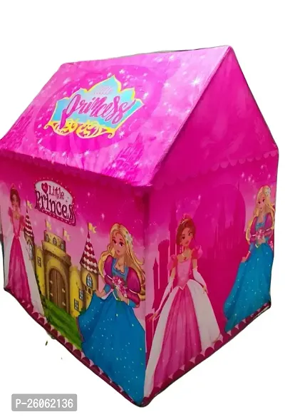 Princess Theme Play Theme Tent House for Kids Pink Color Pink-thumb3