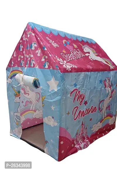 Jumbo Size Extremely Light Weight , Water Proof Kids Play Tent House for 10 Year Old Girls and Boys-thumb0