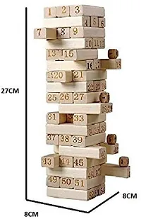 Original Jenga Game, Jenga Stacking Tower Game, Games for Kids  Families, Toys for Kids Ages 6+-thumb2