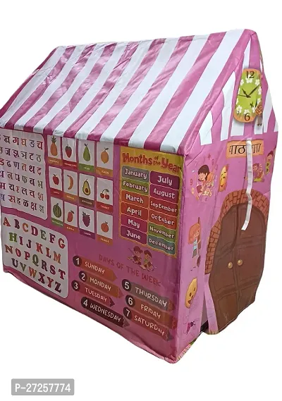 Colorfull and Extremely Light Weight Abcd Learning Toys Play Tent House for 3-13 Year Old Kids GirlsBoys