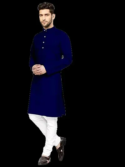 Stylish Fancy Solid Kurtas For Men