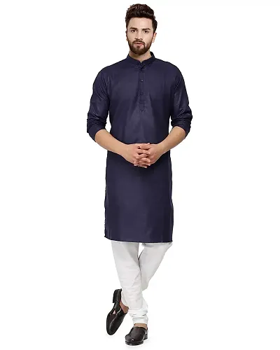 Enmozz Men's Festival Blend Kurta Pyjama Set