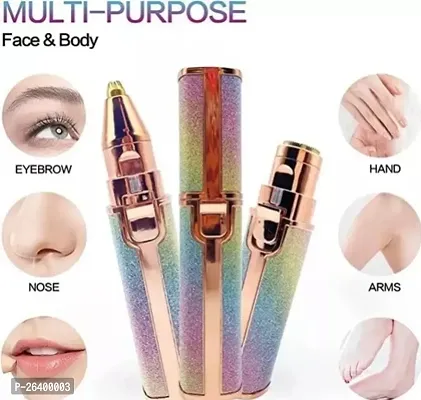 Hair Multicolor Blawless Battery Operated Eyebrow Trimmer, For Household-thumb0