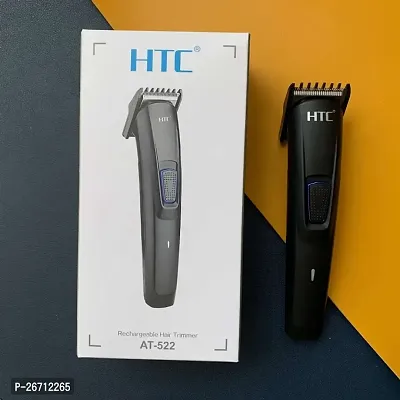 Htc 522 trimmer for men and women pack of 1 pc best quality multi colour Trimmer 90 min Runtime 2 Length Settings  (Black)-thumb0