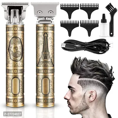 Maxtop MP-98 Professional Rechargeable Cordless Electric Hair Clippers Trimmer Trimmer 120 min Runtime 4 Length Settings  (Gold)