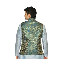 Traditional Silk Blend Ethnic Jacket-thumb1