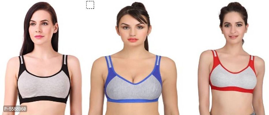 Cotton Sport/Gym Bra everyday Bra-thumb0