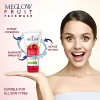 Meglow Skincare Combo Pack of 6, Beauty Soap ((3)75g) With Avocado Oil And Viatmin C| Fruit Facewash ((2)70g) With Natural Fruit Extracts| Lip Shiner (15g) With Almond Oil, Jojoba Oil and Vitamin E-thumb3
