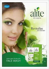 Alite Active Neem  Aloevera Face Wash (Pack of 2)-thumb2