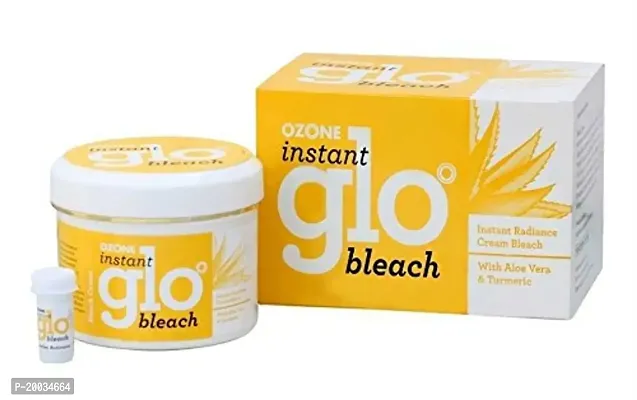 Ozone Ayurvedics Instant GLO Bleach, 43 g with Ozone Sandal Dry Face Pack