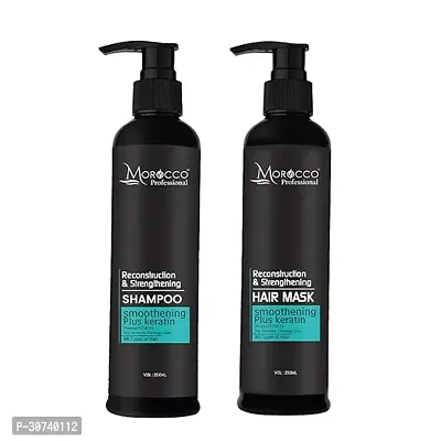 Strengthening Hair Shampoo and Hair Mask 250mL  Smoothening Plus Keratin  Protein Fusion For Severely Damage hair