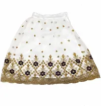 Avani feb kids lehenga choli (10-11 Years, White)-thumb4