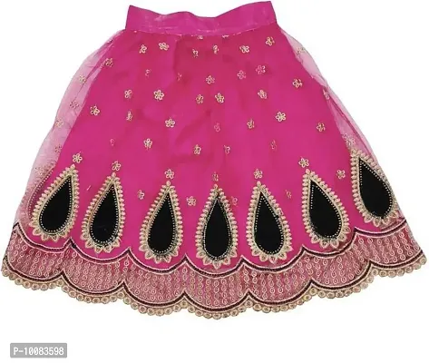 AVANI FEB KIDS READYMADE LEHENGA CHOLI (12-13 Years, dark pink)-thumb3