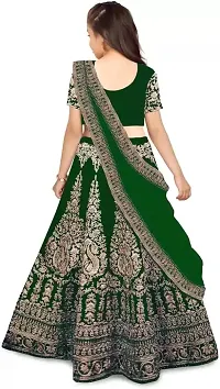 AVANI FEB KIDS LEHENGA CHOLI 4-15 (11-12 Years, Green)-thumb1