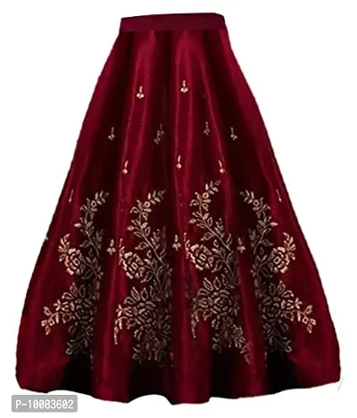 AVANI FEB KIDS LEHENGA CHOLI (10-11 Years, Maroon)-thumb2