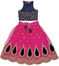 AVANI FEB KIDS READYMADE LEHENGA CHOLI (12-13 Years, dark pink)-thumb1