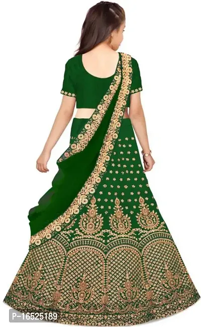 Kids Lehenga Choli Dupatta Set-thumb2