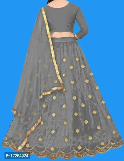 Kids Lehenga Choli Dupatta Set-thumb2