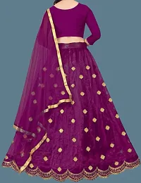 Kids _Lehenga Choli Dupatta Set-thumb1