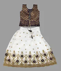 Kids Lehenga Choli Dupatta Set-thumb1