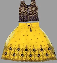 Kids Lehenga Choli Dupatta Set-thumb1