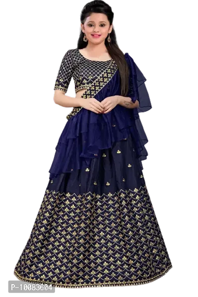 AVANI FEB SEMI STITCHED KIDS LEHENGA CHOLI