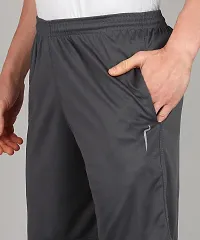 Stylish Black  Polyester Solid Shorts For Men-thumb4