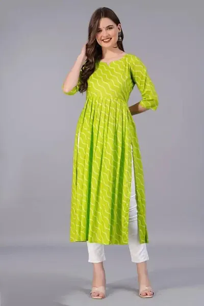 Alia Cut Rayon Kurtis