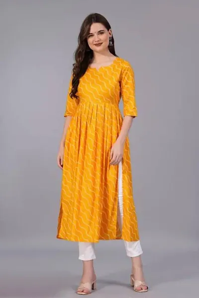 Alia Cut Rayon Kurtis