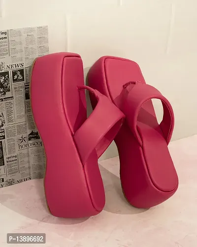 Pink Block Heels For Women-thumb2