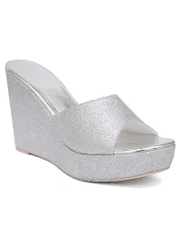 Trendy Women  Glitter Wedges-thumb2