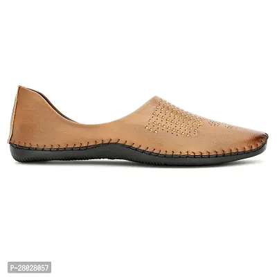 Boys  Men Comfortable Stylish Tan Color Formal Shoes-thumb2