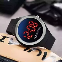 Trending Round LED Digital Watch For Men-thumb2